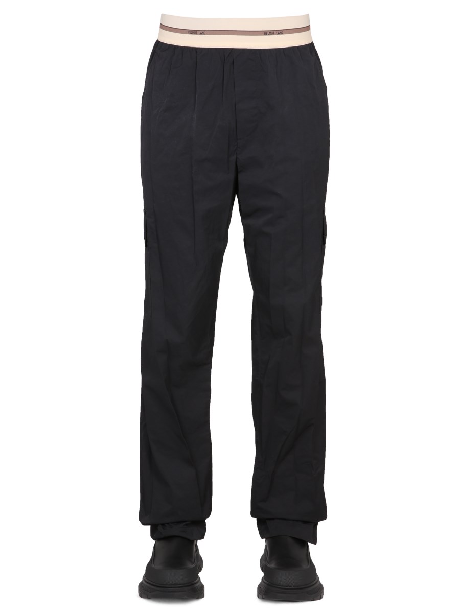 HELMUT LANG - NYLON PANTS - Eleonora Bonucci