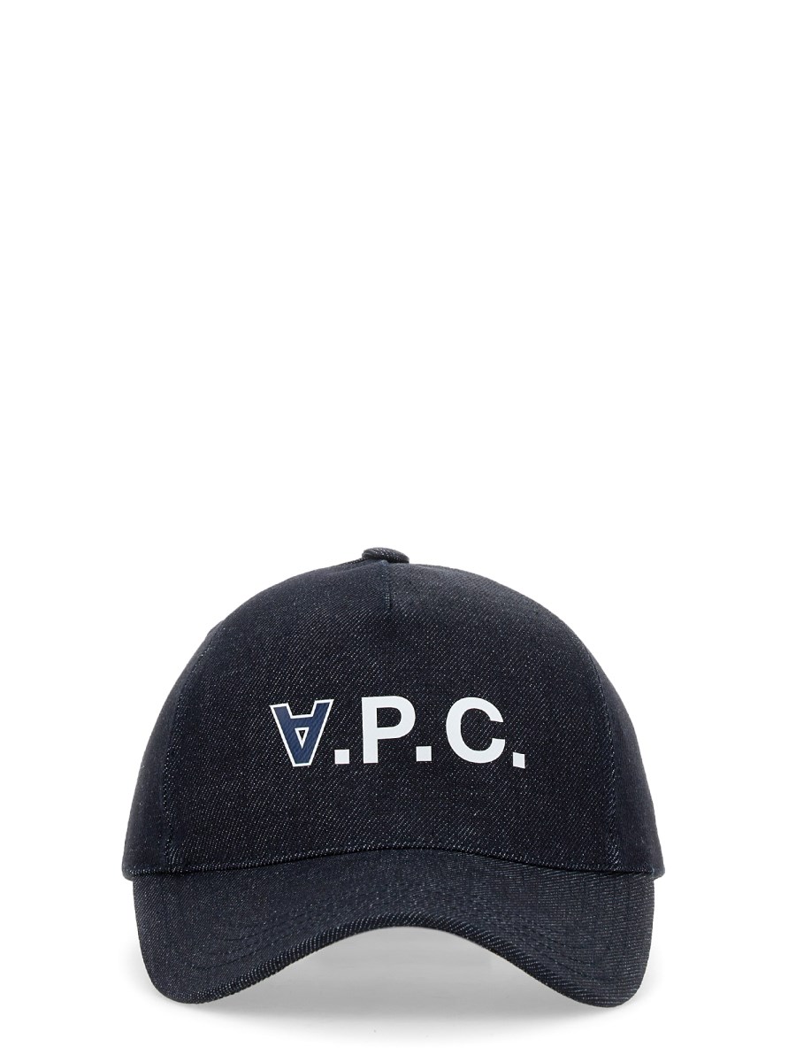 A.P.C. CAPPELLO DA BASEBALL IN DENIM