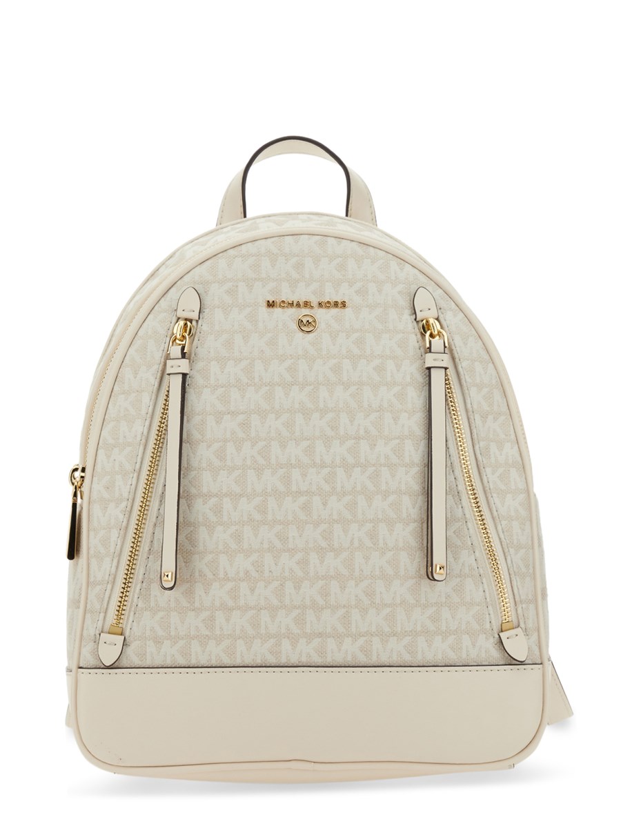 MICHAEL BY MICHAEL KORS MEDIUM BROOKLYN BACKPACK WITH JACQUARD