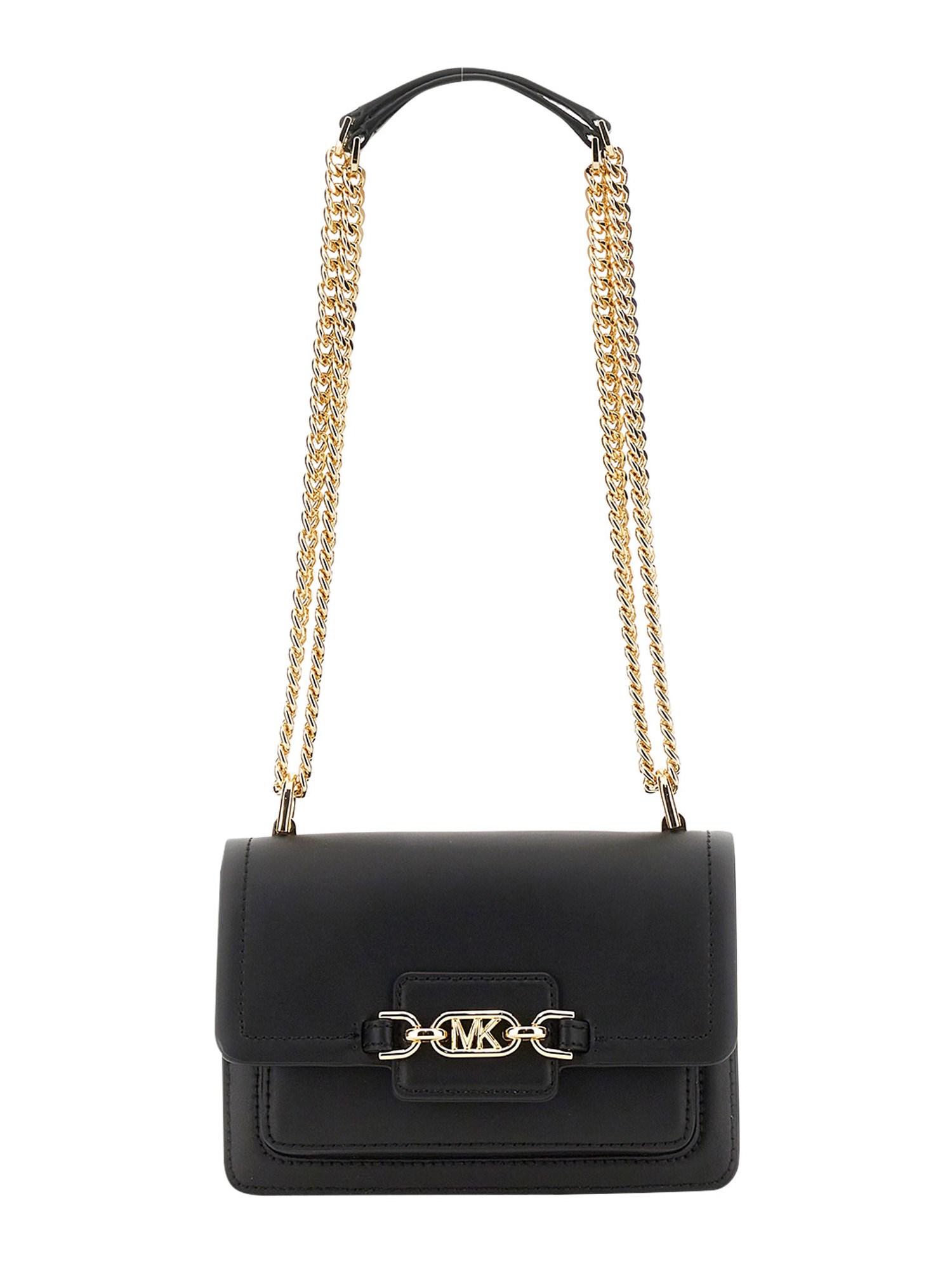 Michael Michael Kors Heather Extra-small Shoulder Bag In Black