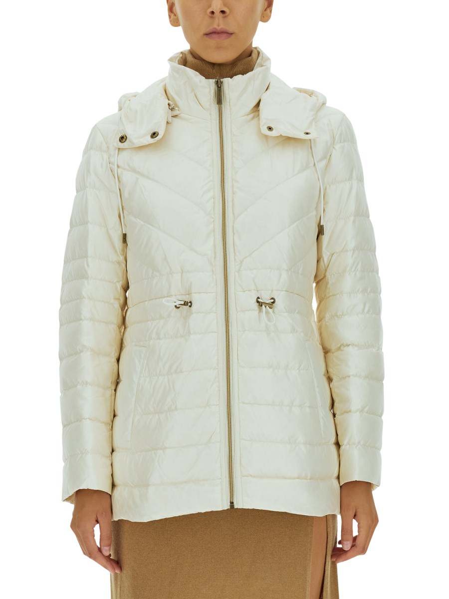 MICHAEL BY MICHAEL KORS - DOWN JACKET IN TECHNICAL FABRIC WITH LOGO -  Eleonora Bonucci