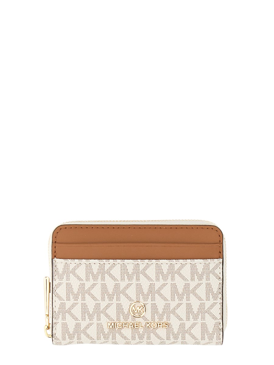 Michael kors canvas clearance wallet