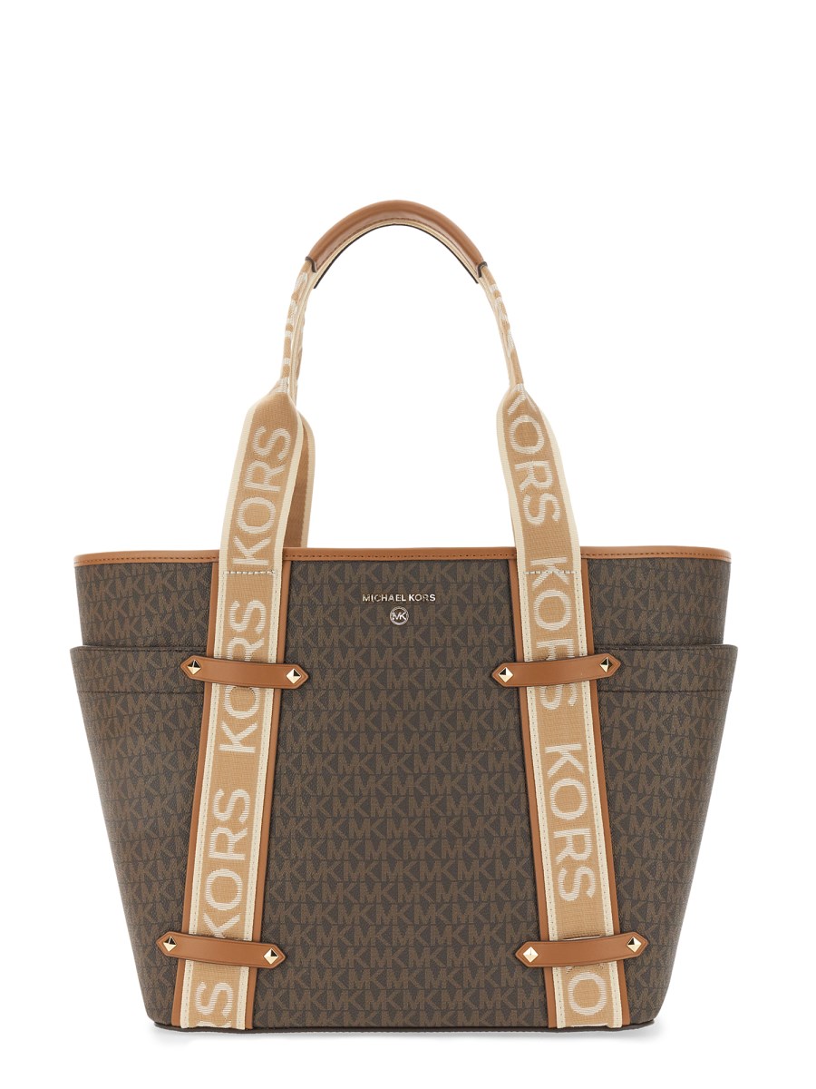 MICHAEL BY MICHAEL KORS MAEVE LARGE TOTE BAG WITH LOGO