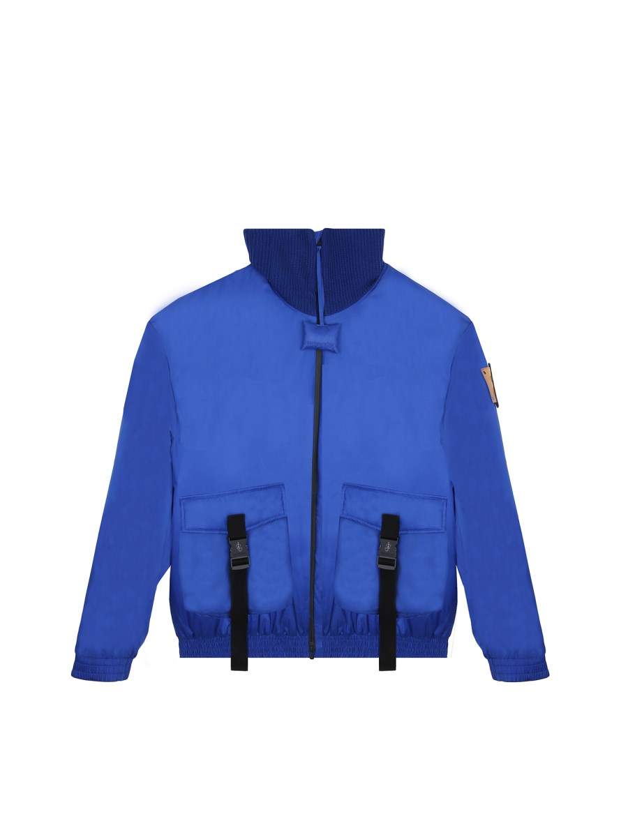 MONCLER GENIUS PIUMINO CORTO "SKIDDAW" IN COTONE ORGANICO 1 MONCLER JW ANDERSON