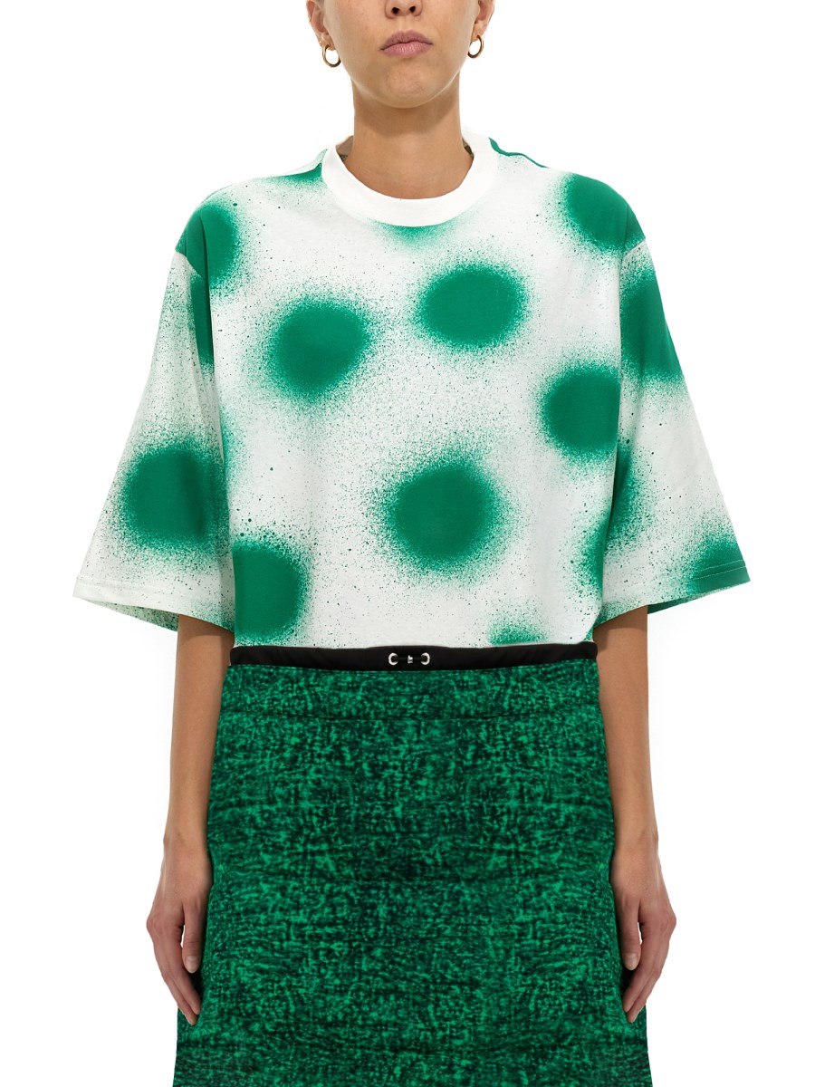 T-SHIRT CON STAMPA 1 MONCLER JW ANDERSON