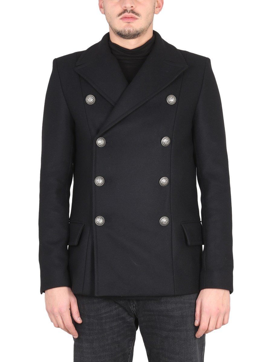 Balmain double cheap breasted coat