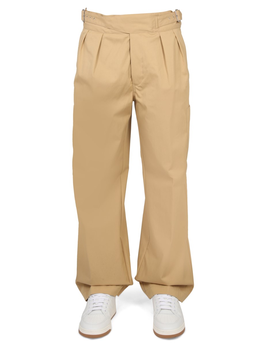 KENZO PANTALONE CARGO IN COTONE