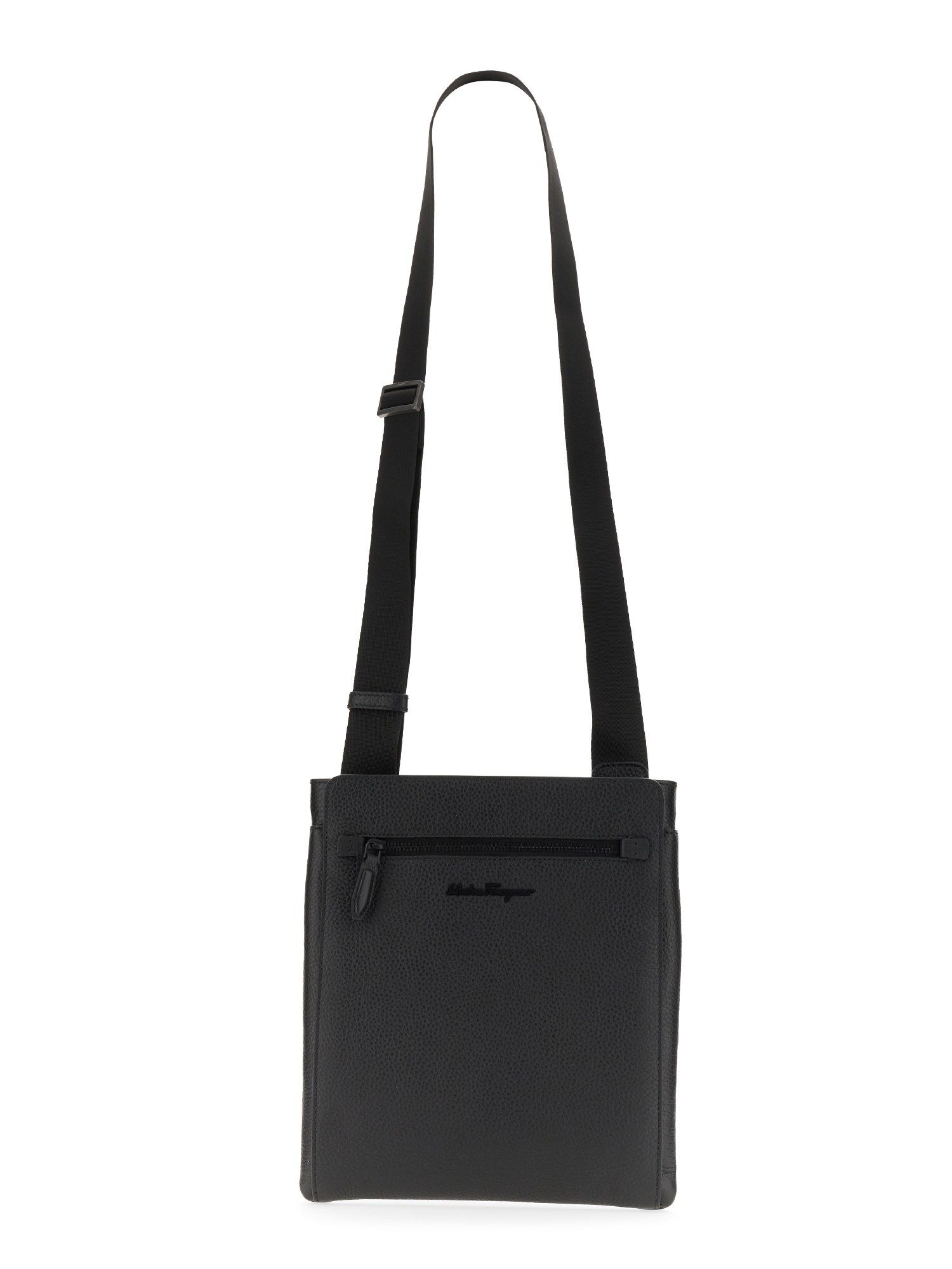 Ferragamo Messenger Bag In Black | ModeSens