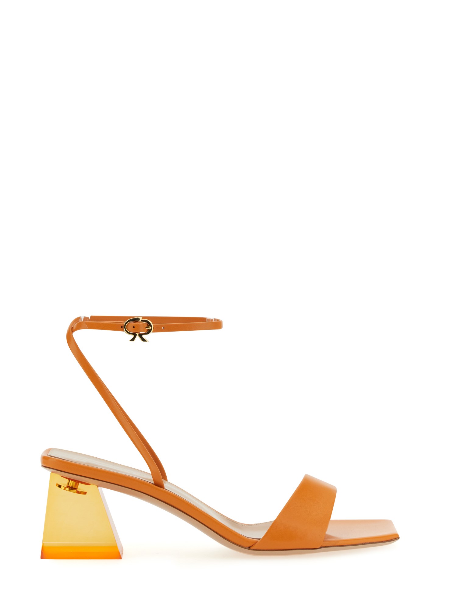 Shop Gianvito Rossi Cosmic Sandal. In Orange