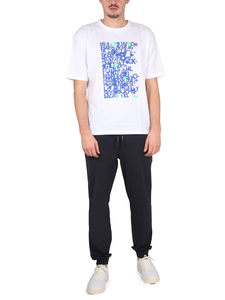 T-SHIRT CON STAMPA LOGO