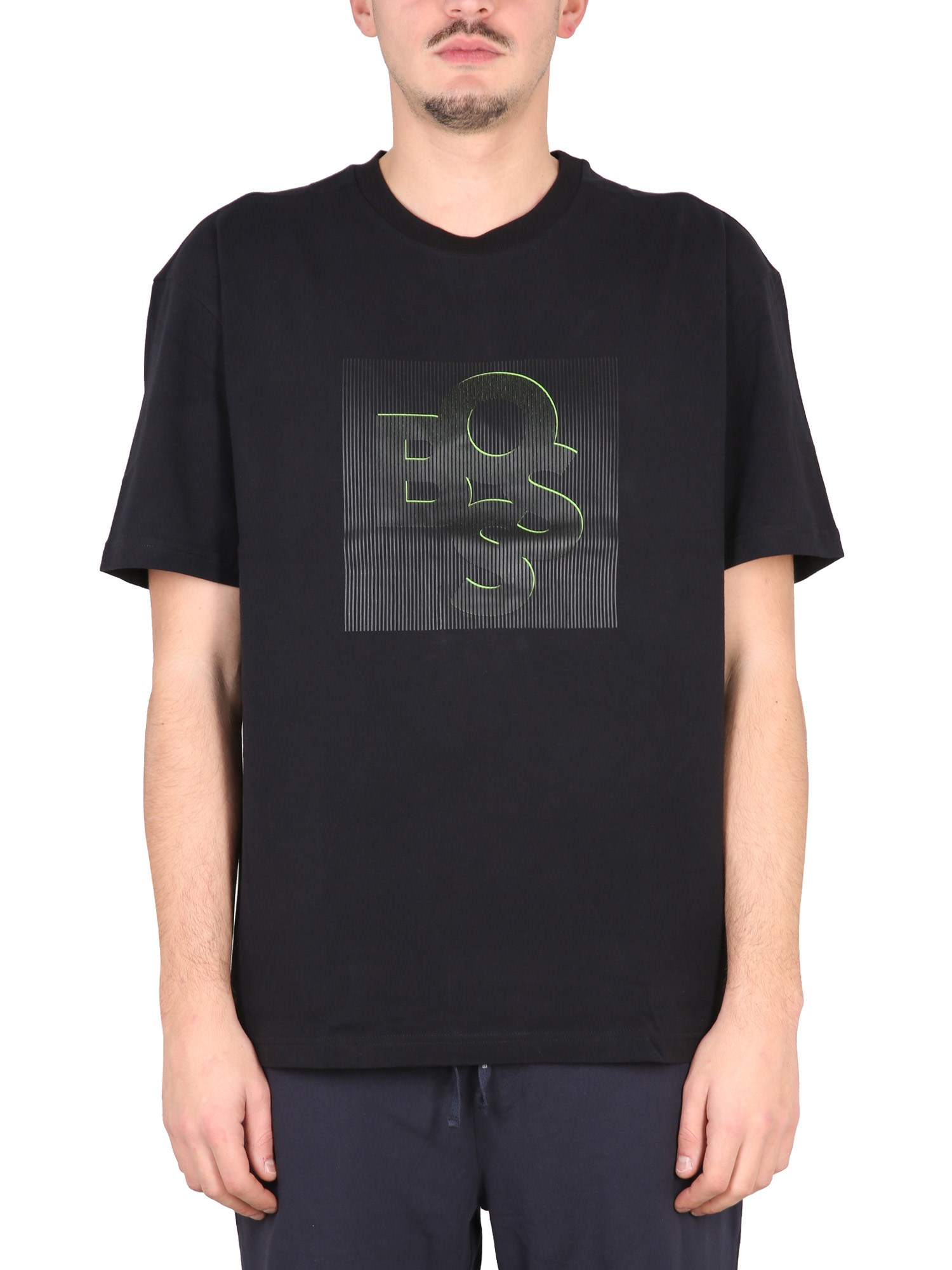 boss logo print t-shirt