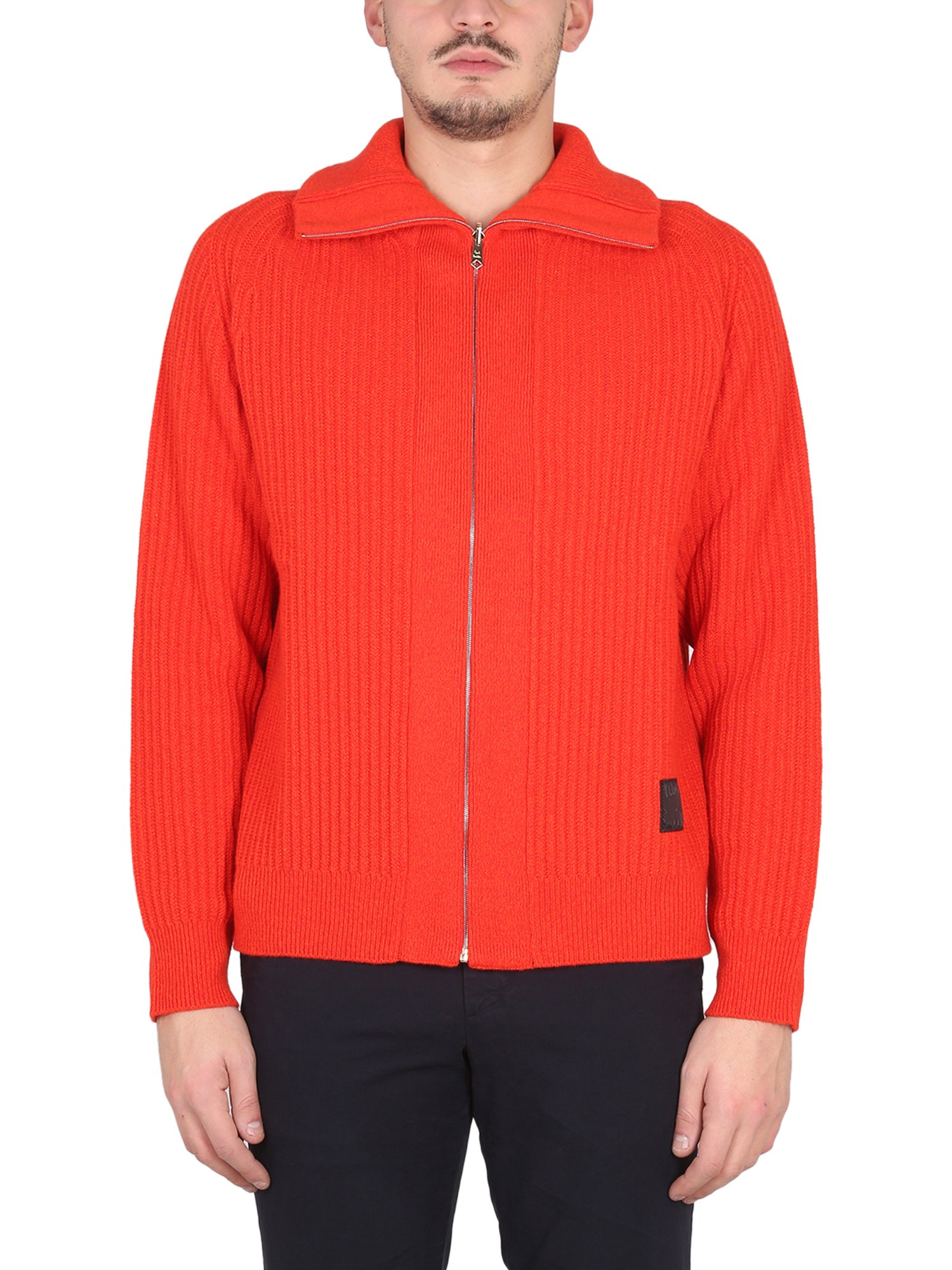 paul smith zippered cardigan