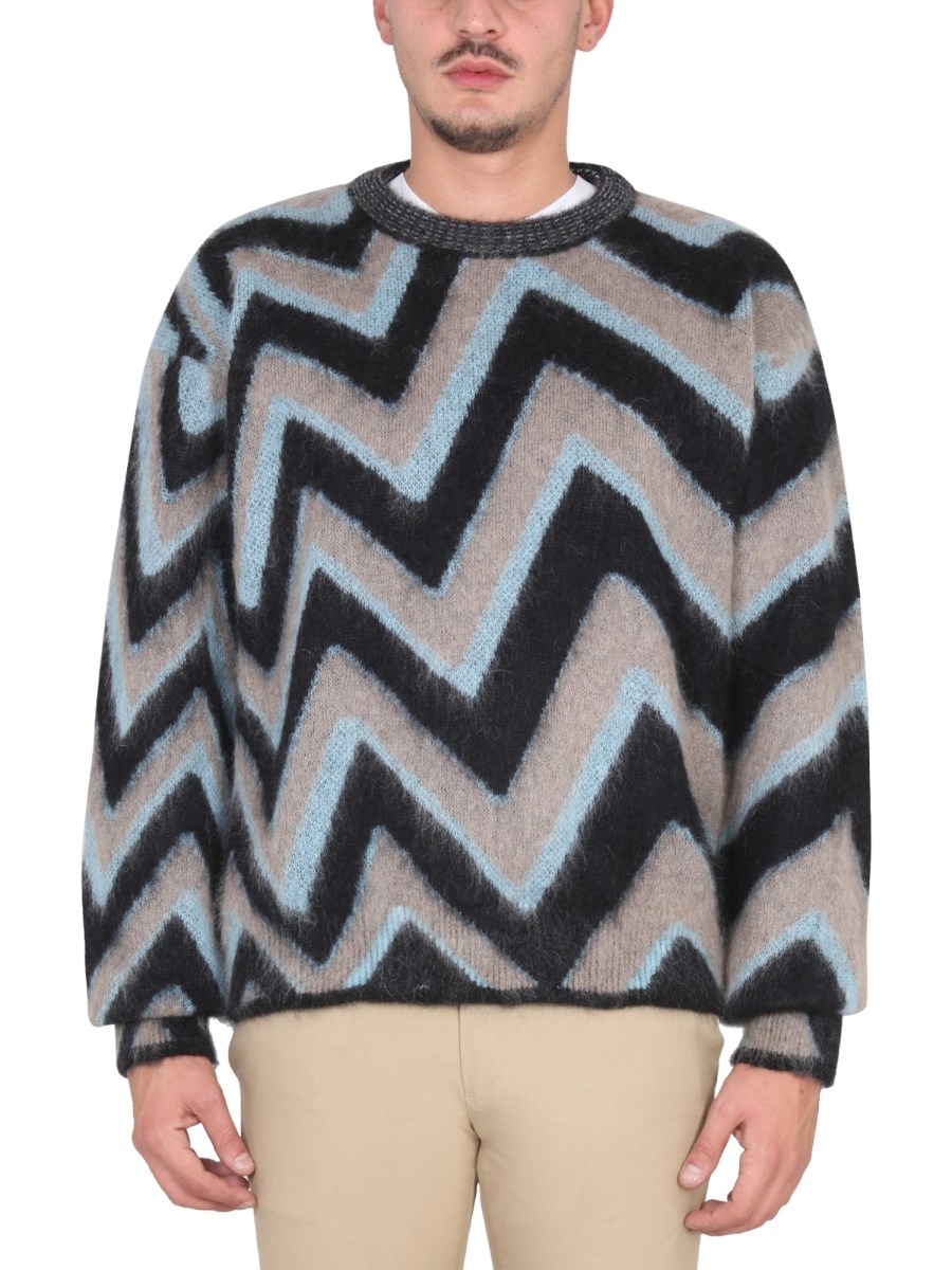 PAUL SMITH - MOHAIR WOOL SWEATER - Eleonora Bonucci