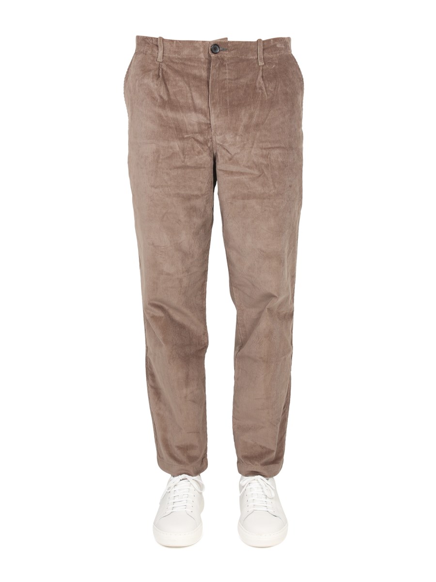 PS BY PAUL SMITH PANTALONE IN VELLUTO A COSTE