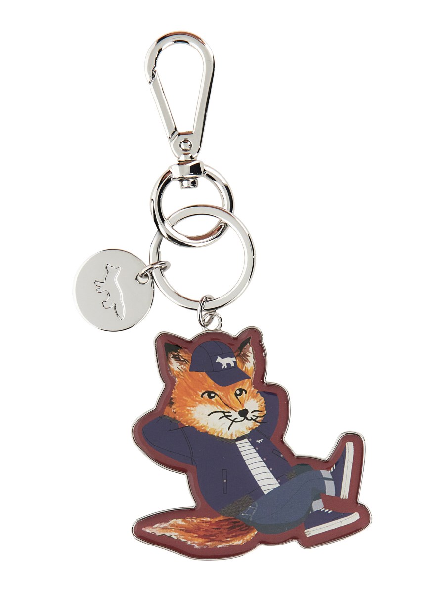 MAISON KITSUNÉ - DRESSED FOX KEYCHAIN - Eleonora Bonucci