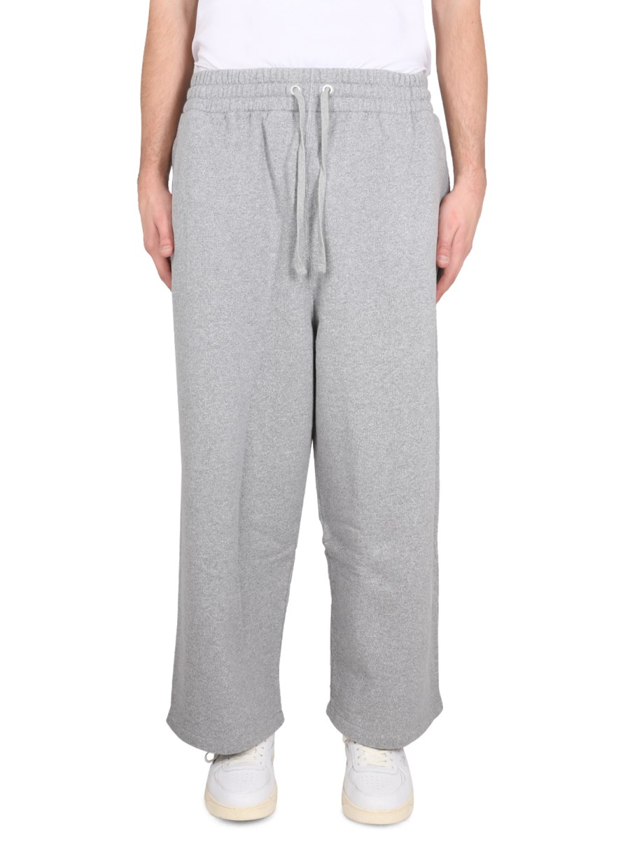 MAISON KITSUNÉ PANTALONI JAPANESE FLEECE JOG