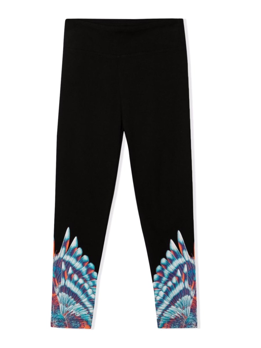 MARCELO BURLON COUNTY OF MILAN BLUE BIRDS WINGS LEGGINGS