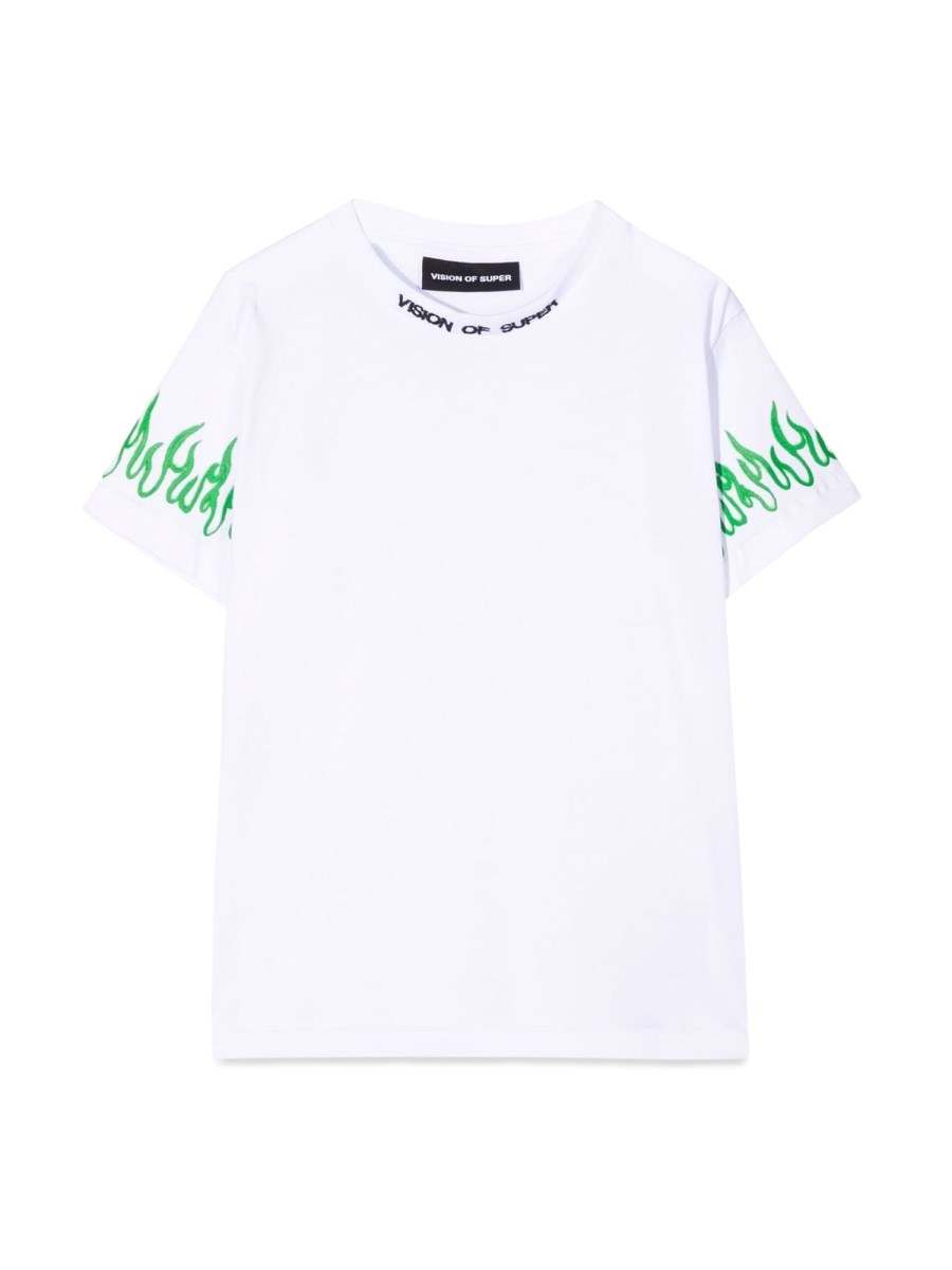 T shirt hot sale con fiamme