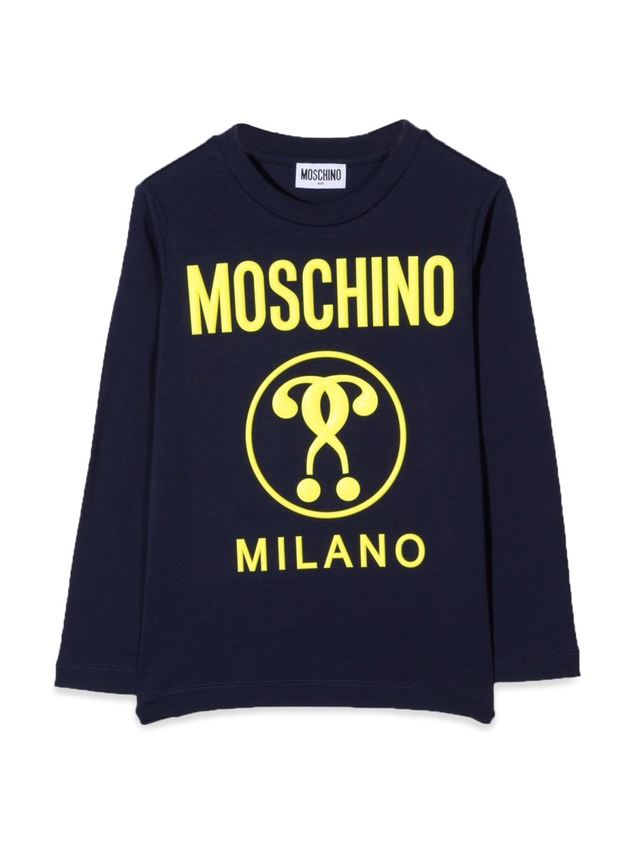 MOSCHINO T-SHIRT 'DOUBLE QUESTION MARK'