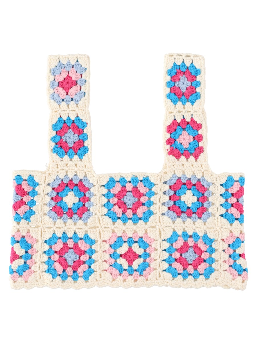 TOP CROCHET CON SPALLINE LARGHE HALIMARA TEEN