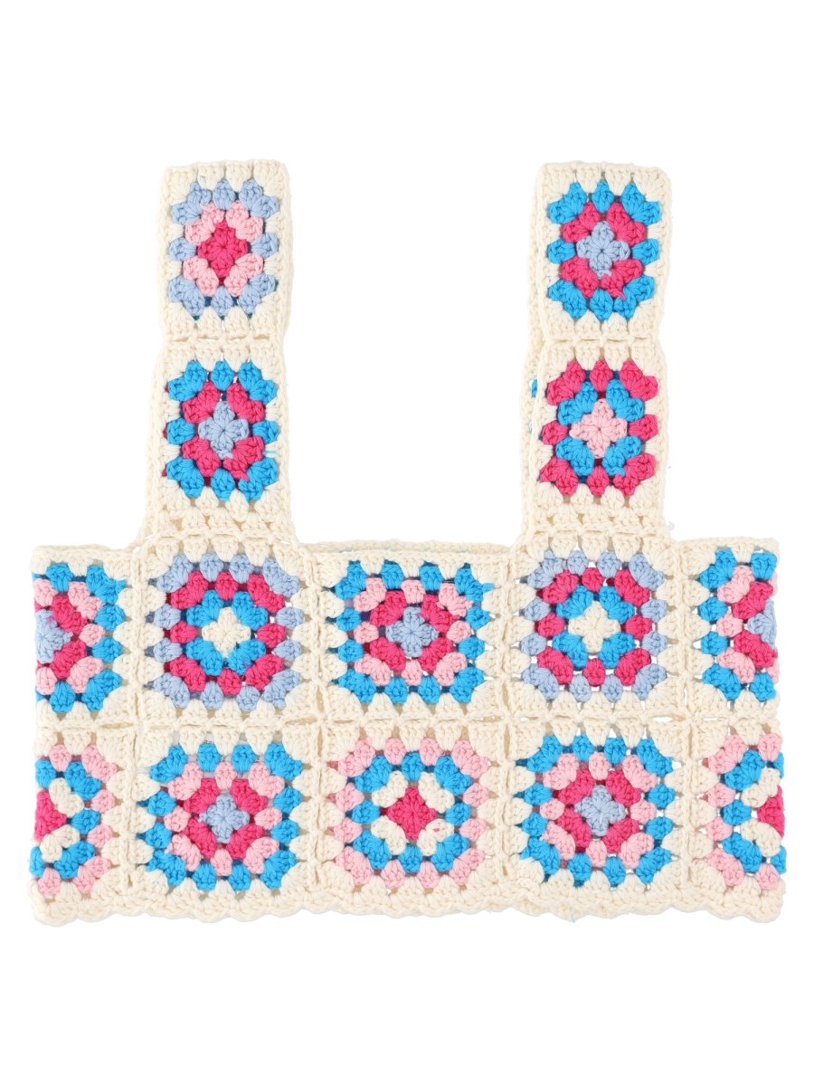 TOP CROCHET CON SPALLINE LARGHE HALIMARA TEEN