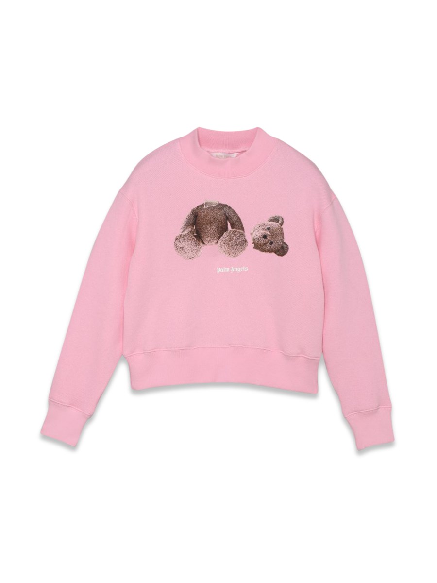 PALM ANGELS PALM ANGELS BEAR CREWNECK