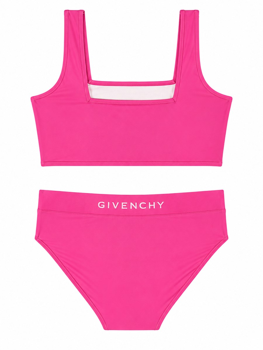 BIKINI CON STAMPA LOGO CENTRALE