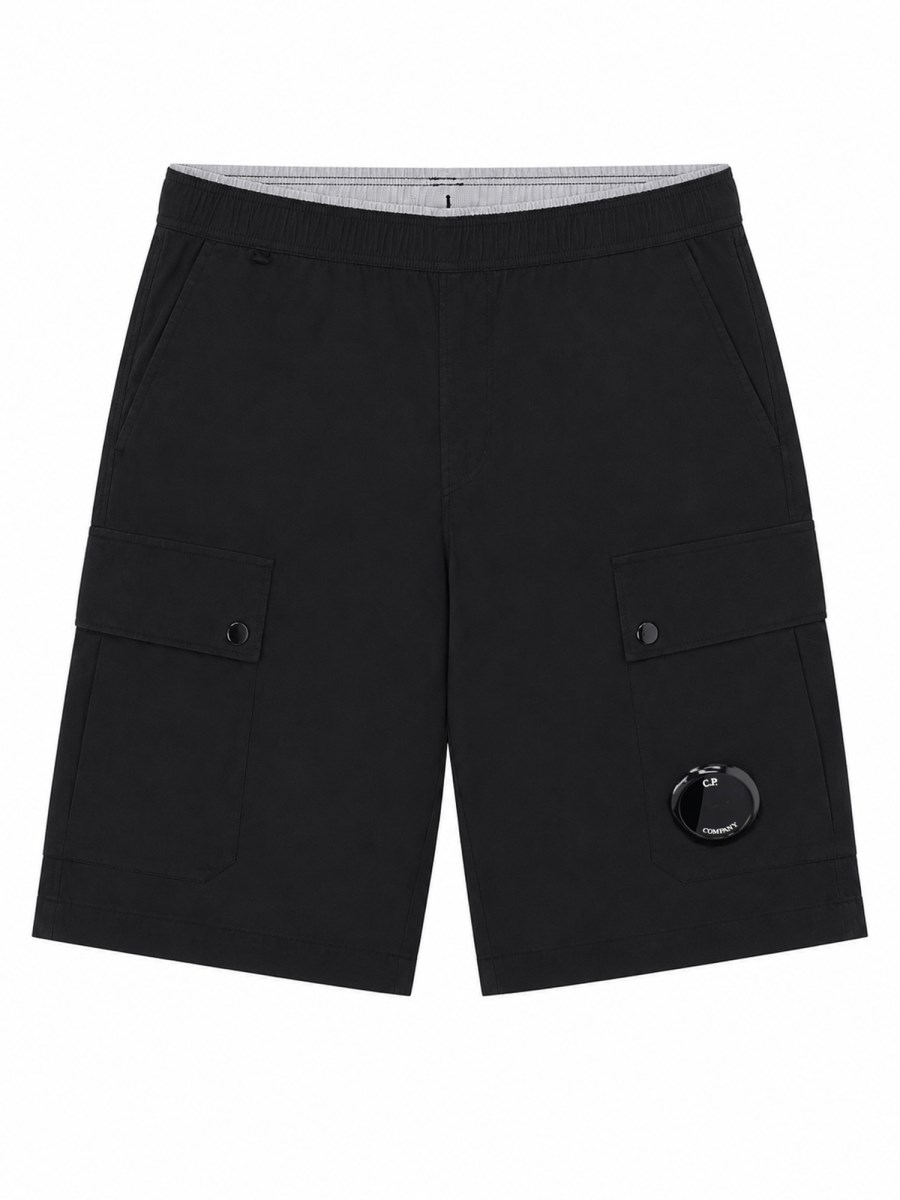 BERMUDA CARGO CON PLACCA LOGO