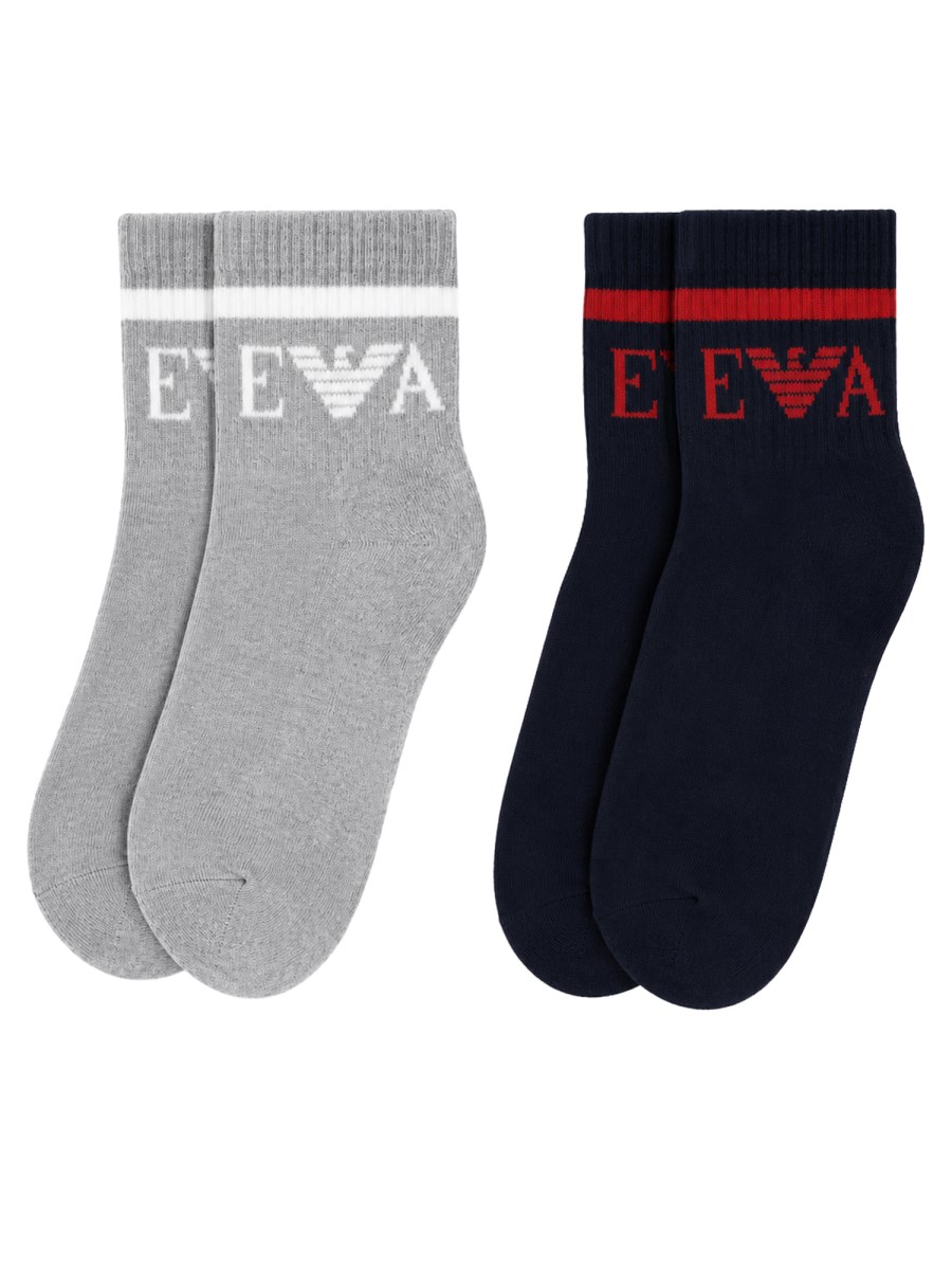 2-PACK CALZINI CON LOGO