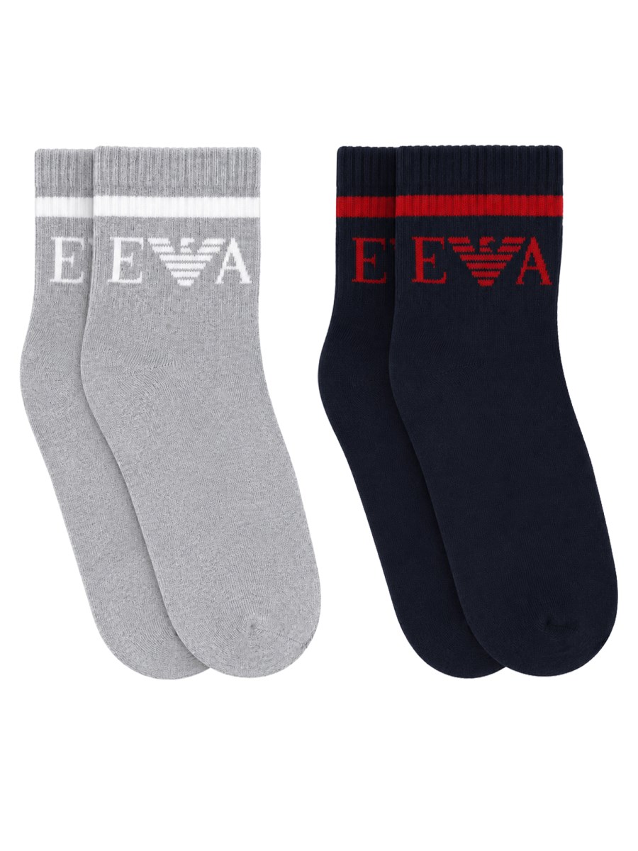 2-PACK CALZINI CON LOGO