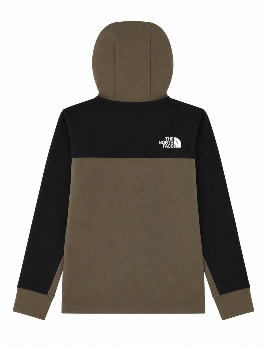 Felpa Slacker con cappuccio e zip intera