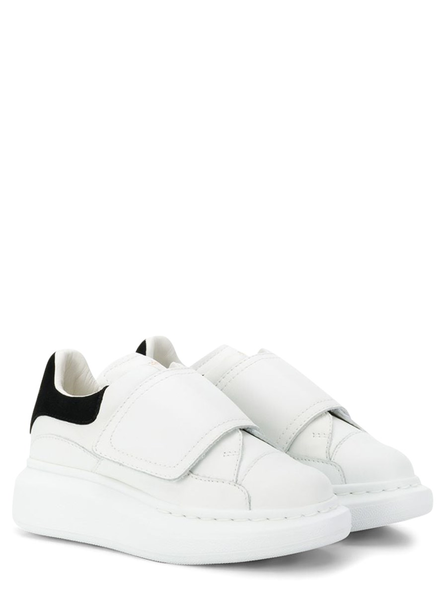 ALEXANDER McQUEEN LEATHER UPPER AND RUBBER SOLE