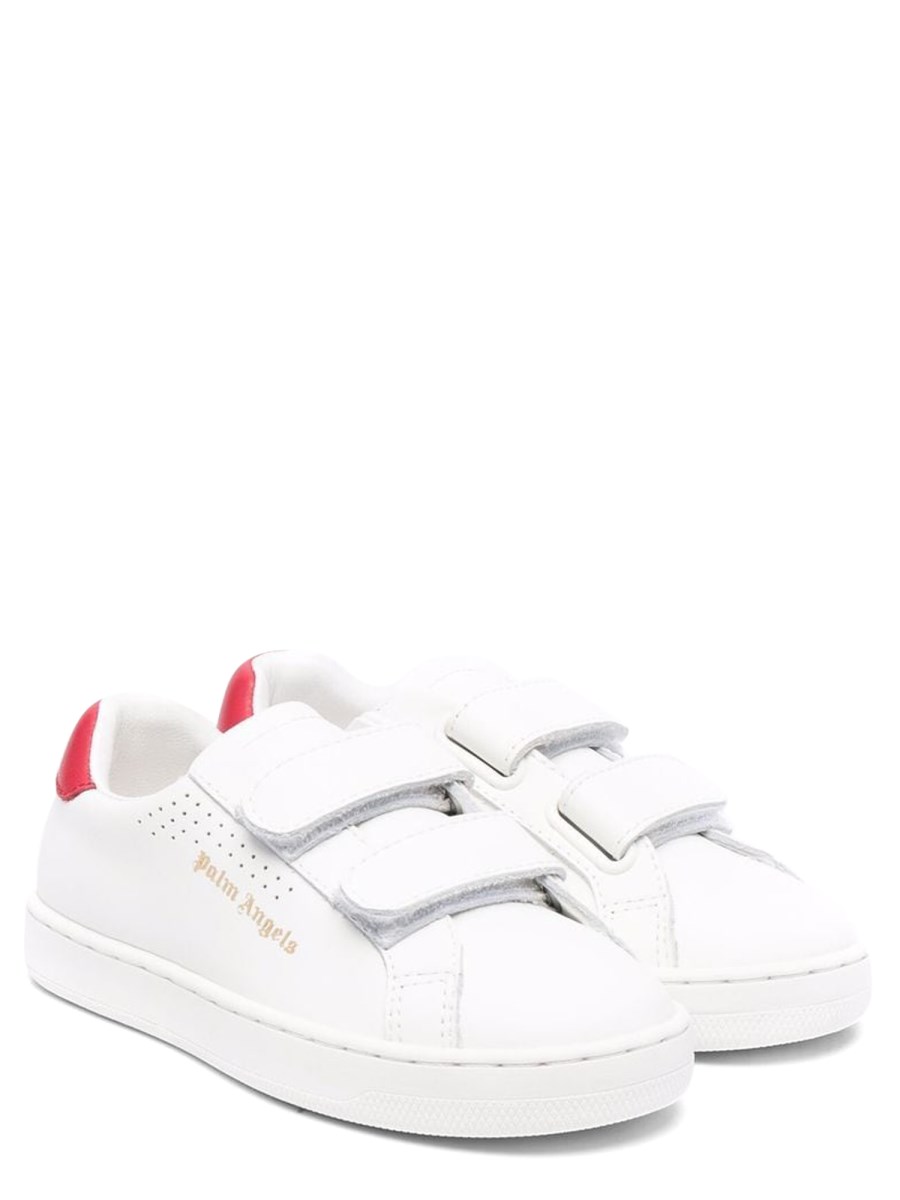 STRAP TENNIS SNEAKER CALF LEATHER