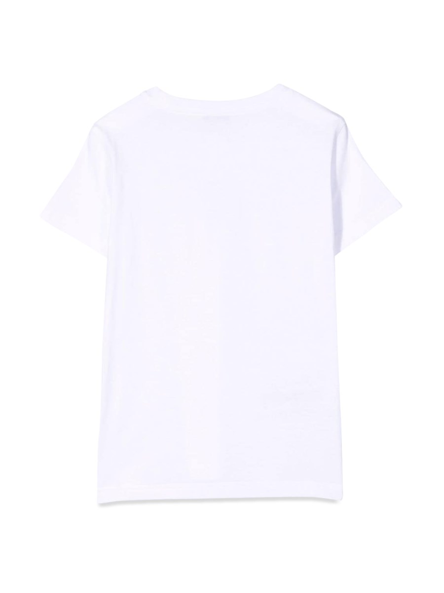 T-SHIRT M/CORTA BLU/BIANCO