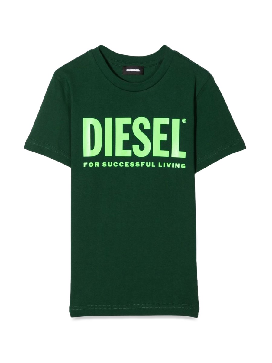 DIESEL KIDS JUST LOGO MAGLIETTA