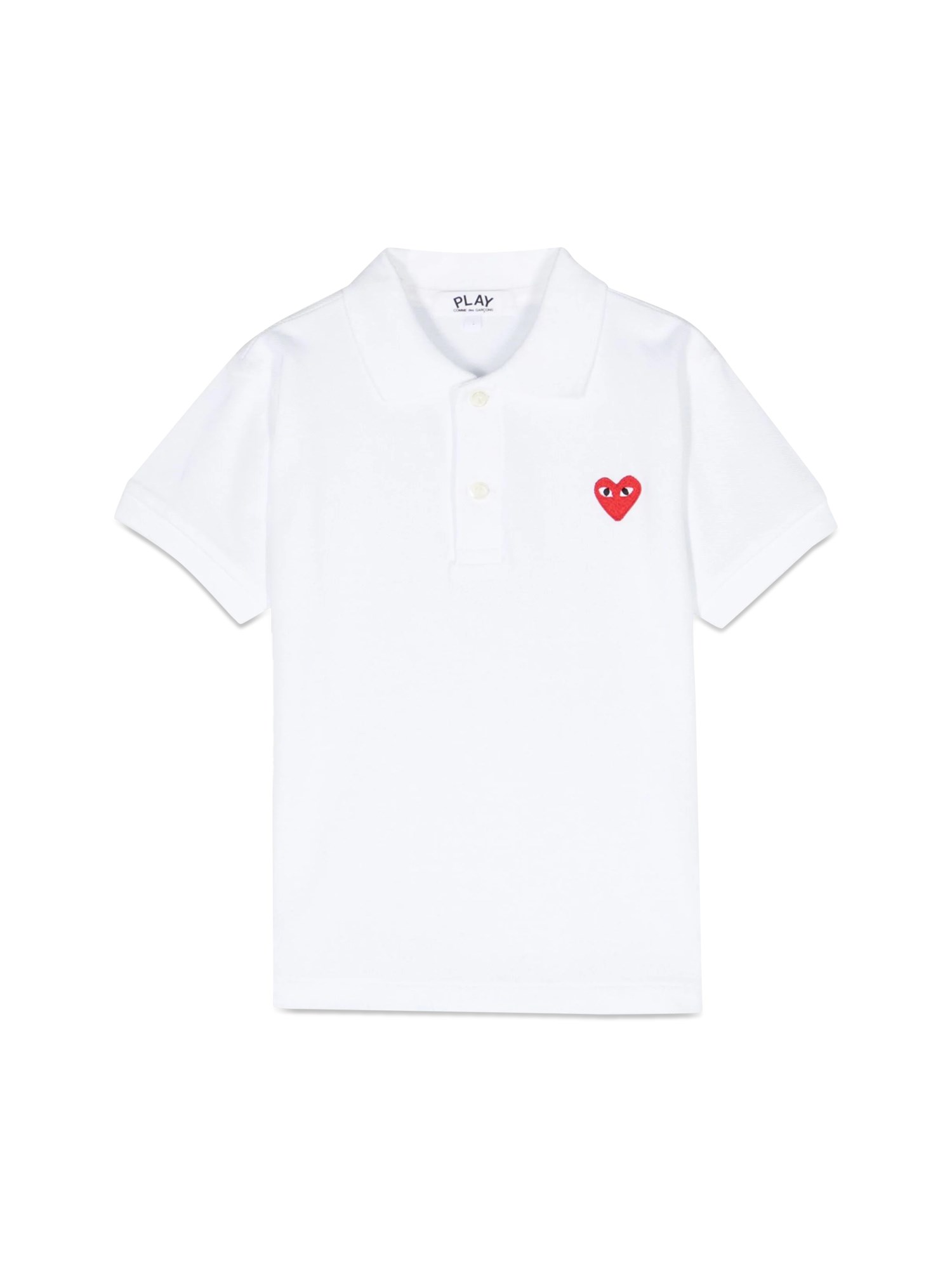 comme des garcons play kids polo knit