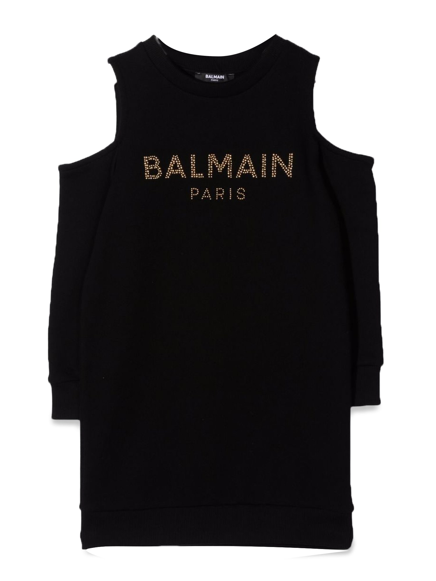balmain logo dress