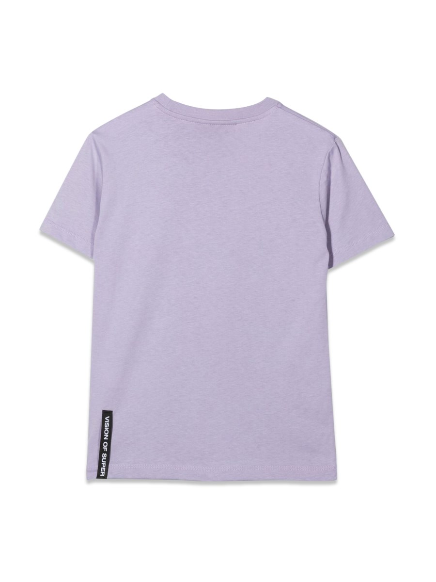 LILAC KIDS T-SHIRT WITH TONGUE PRINT