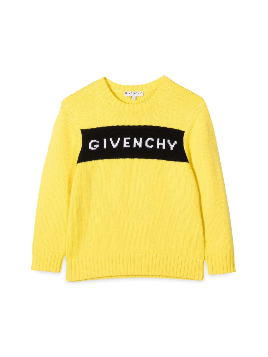 KNITTED JUMPER GIVENCHY JACQUARD LOGO