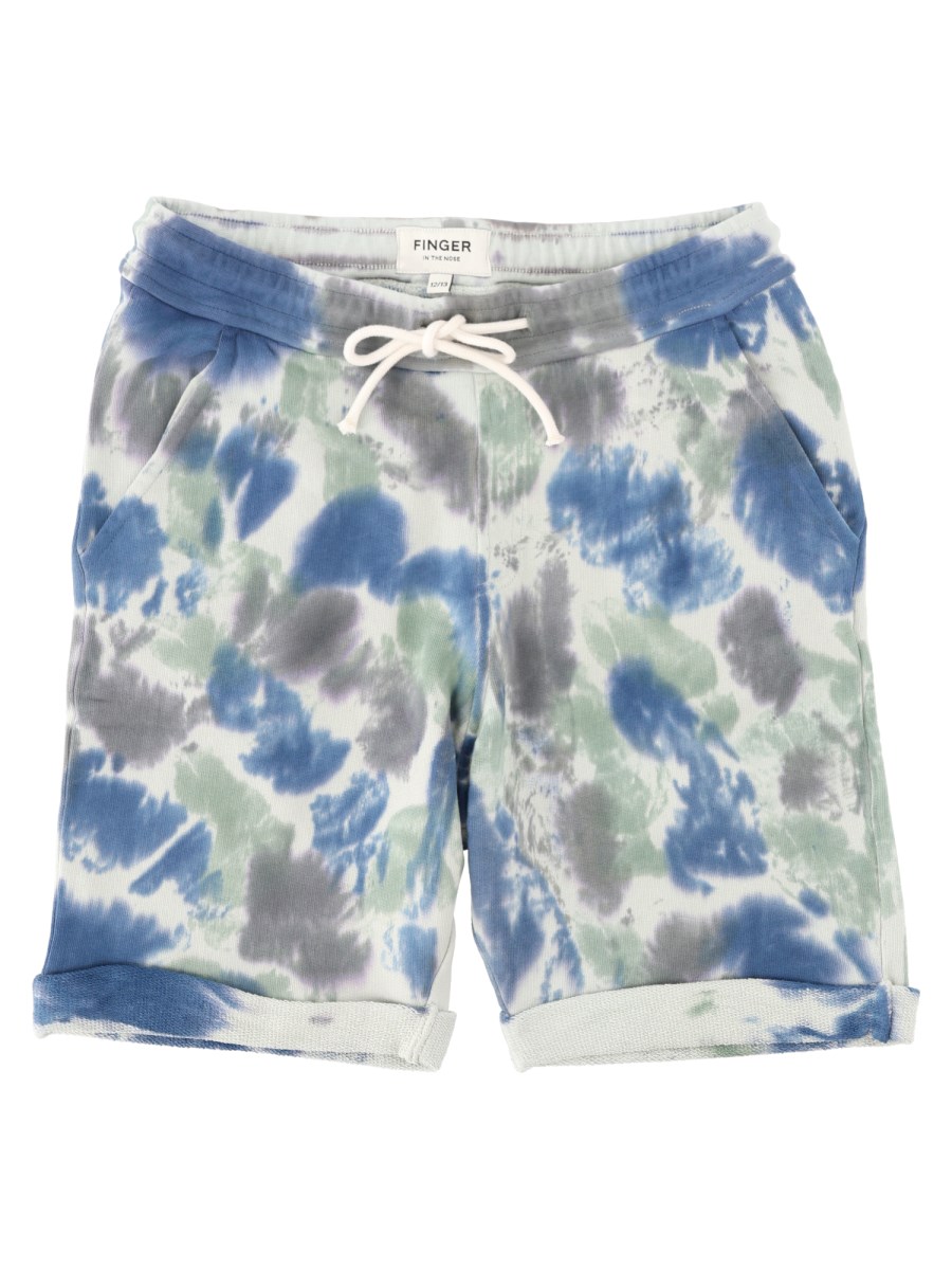 SHORTS NEW GROUNDED TRUE BLUE TIE & DYE