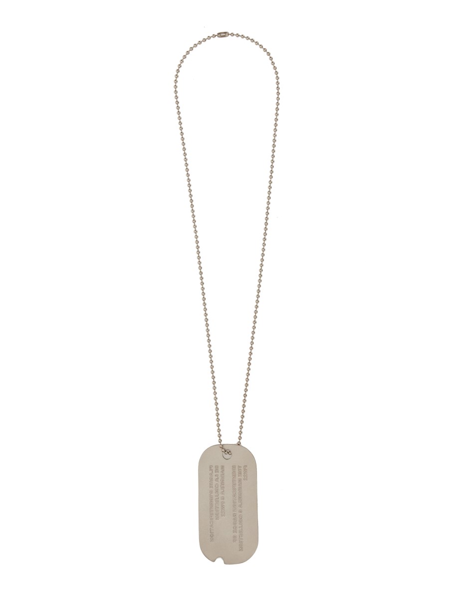 COLLANA CON PLACCA