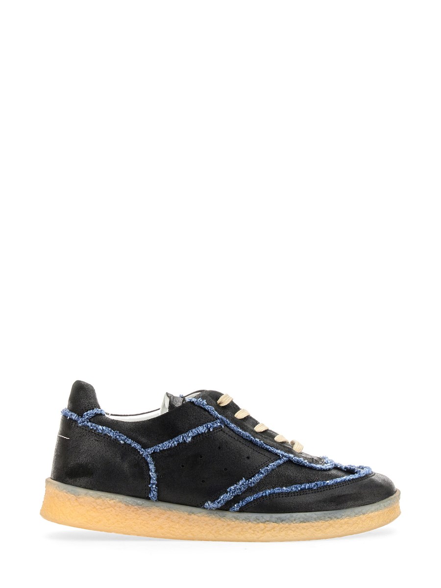 Maison margiela hot sale leather sneakers