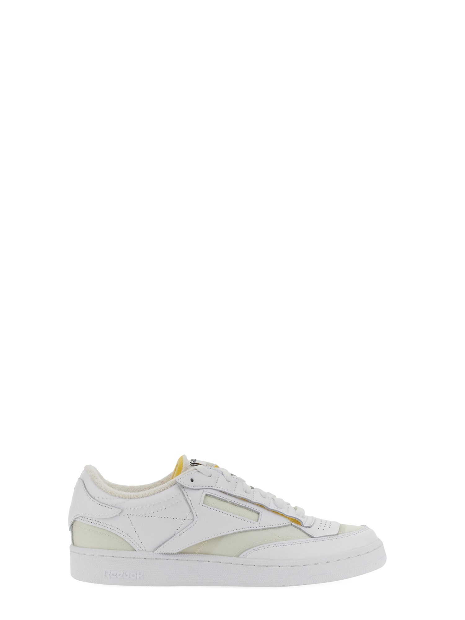 Shop Maison Margiela X Reebok Club C 85 Sneaker In White