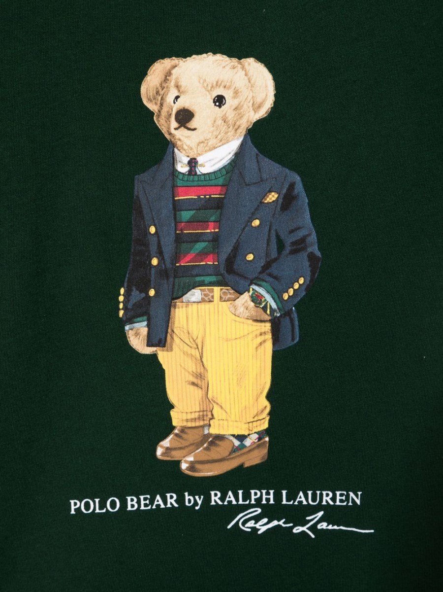 Polo with shop the bear logo