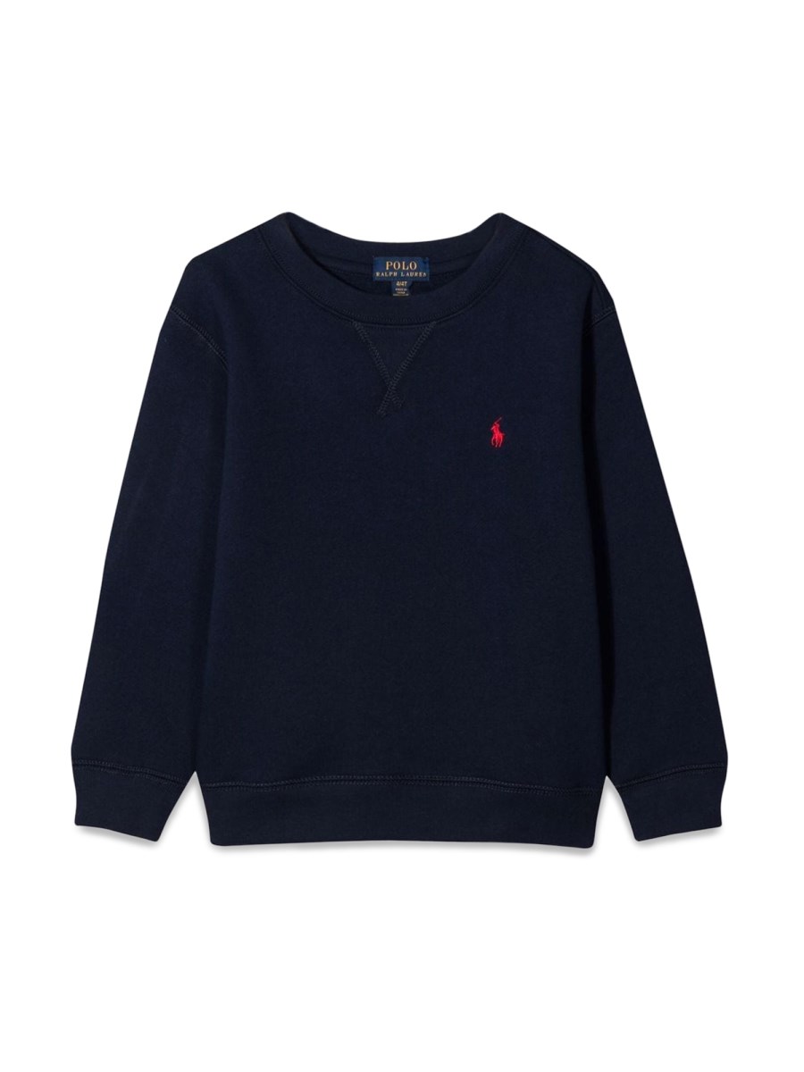 SEASONAL FLEECE-LS CN-TOPS-KNIT