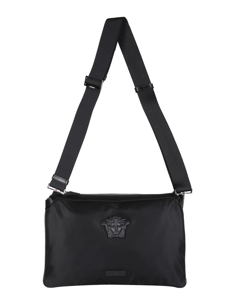 VERSACE - LA MEDUSA NYLON SHOULDER BAG - Eleonora Bonucci