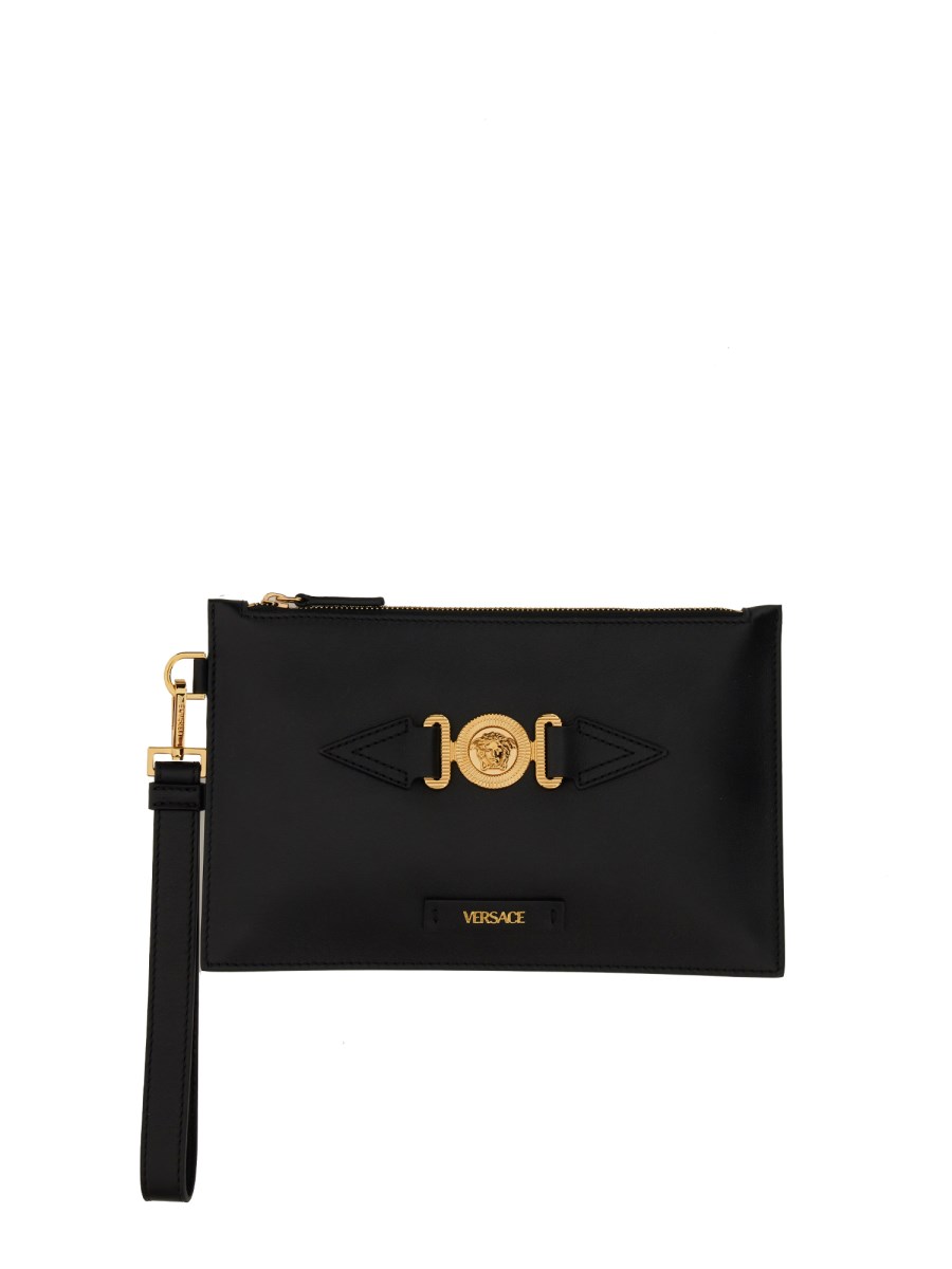 Versace clutch black new arrivals