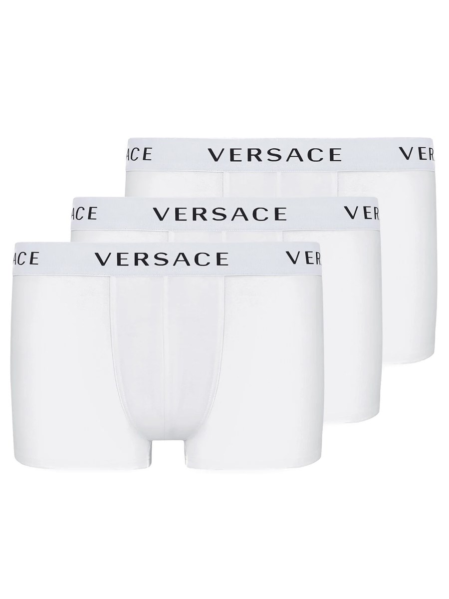 VERSACE, White Men's Boxer