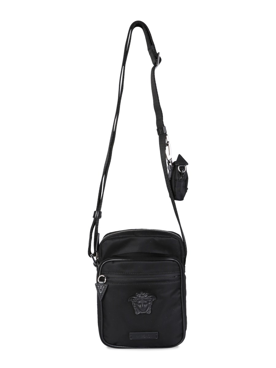 VERSACE - La Medusa Nylon Crossbody Bag