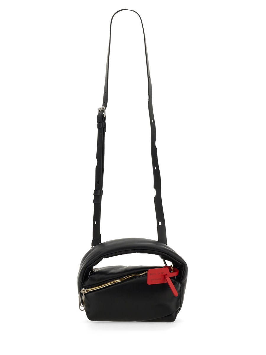 ◆OTZ SHOES◆ nylon shoulder bag FLOTES2B07 OFF-WHITE - LEATHER PUMP TOTE POUCH - Eleonora Bonucci